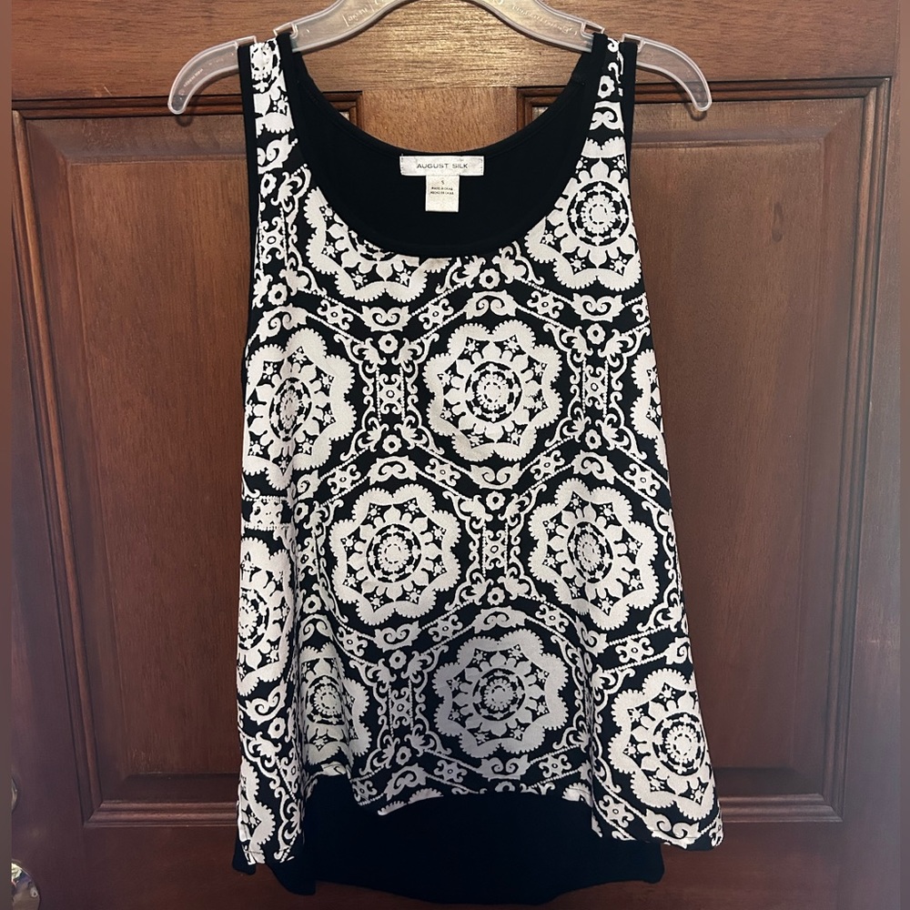 August Silk Small Flowy Top